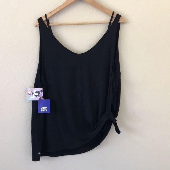 NWT Plus Yoga  • Side-Tie Tank Top - Picture 3 of 7